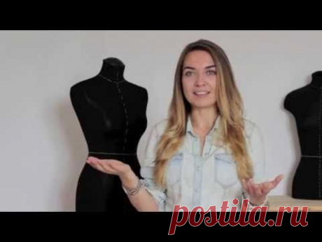 Как сделать манекен мягким - YouTube