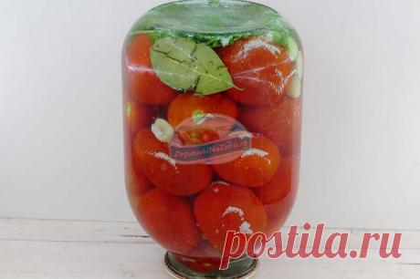 Консервированные помидоры без стерилизации. Рецепт пошаговый с фото
