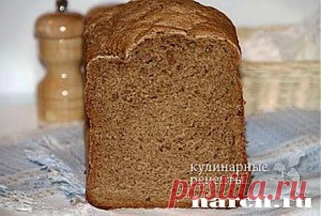 Пшенично-ржаной хлеб с овсяными хлопьями.