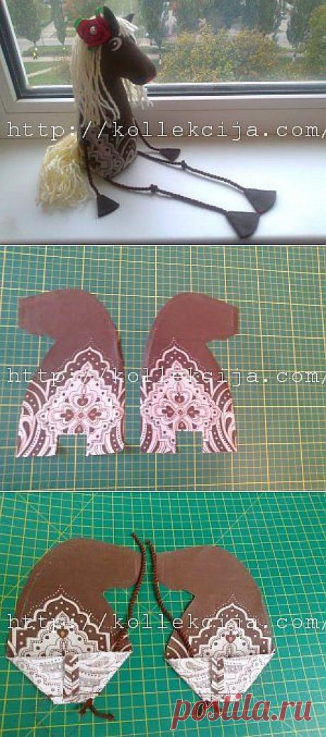 Лошадка из ткани своими руками | Своими руками