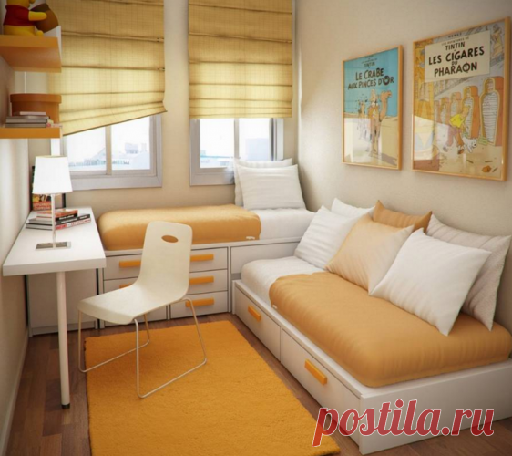 Правильно выбирая мебель для маленькой комнаты и квартиры в целом, можно сделать их большими! | НАША НЕДВИЖКА | Яндекс Дзен