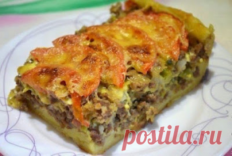 шеф-повар Одноклассники: Открытый мясной пирог