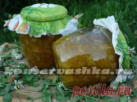 Варенье из кабачков с лимоном и апельсином в мультиварке