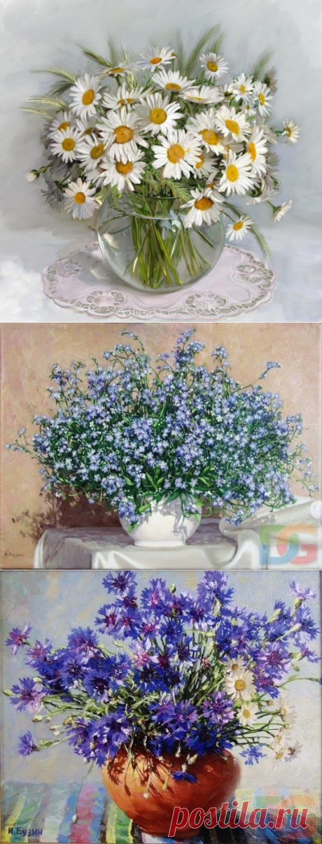 Весенние натюрморты художника Игоря Бузина