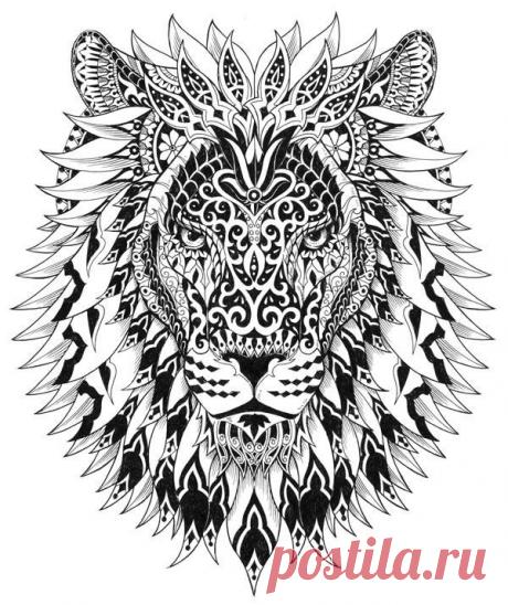 Зентангл (zentangle) - арт~картинки для творчества.