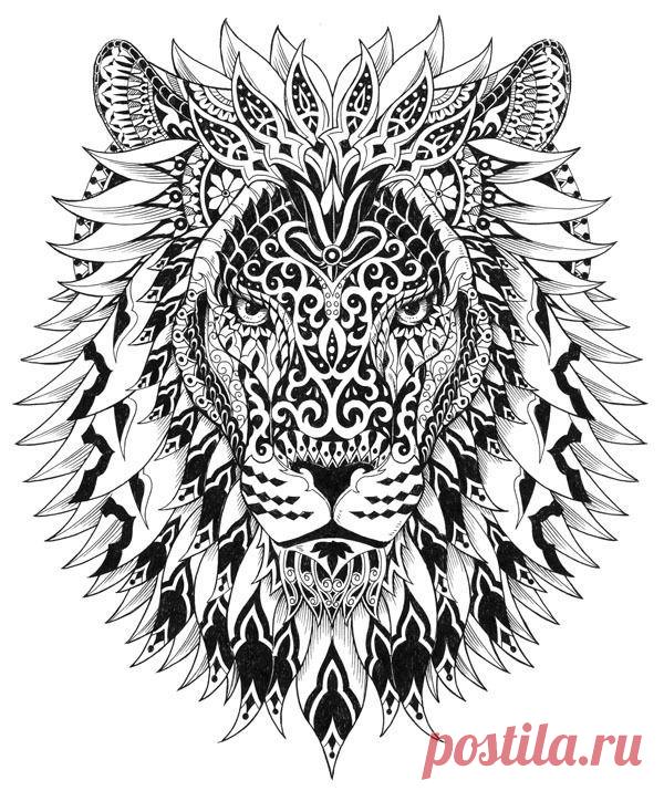 Зентангл (zentangle) - арт~картинки для творчества.