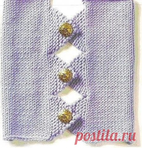 Необычные планки-застёжки. Идеи - ВЯЗАНАЯ МОДА+ ДЛЯ НЕМОДЕЛЬНЫХ ДАМ - Страна Мам