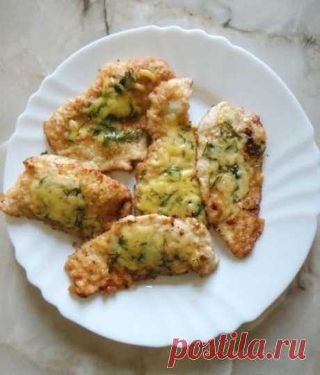 Куриные отбивные под сыром - Лучшие кулинарные рецепты интернета
