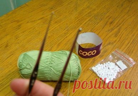 Мастер-класс, ввязывание бисера... - Ярмарка Мастеров - ручная работа, handmade