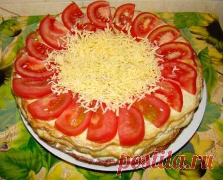 Закусочные торты Кабачковый