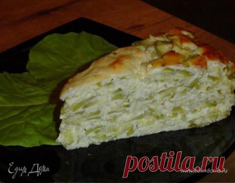 Кассероль из кабачков. Ингредиенты: кабачки, лук репчатый, сыр плавленый | Официальный сайт кулинарных рецептов Юлии Высоцкой