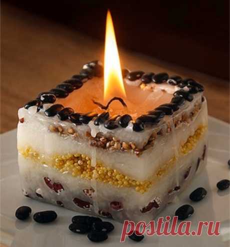 Делаем красивую свечку из обычной — DIYIdeas