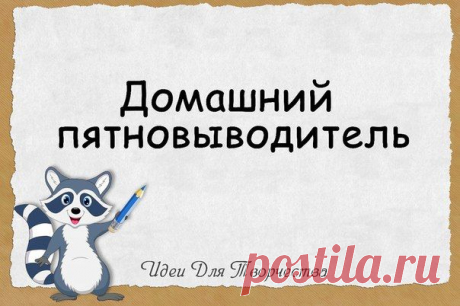 ПЯТНОВЫВОДИТЕЛЬ