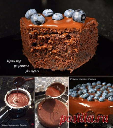 Шоколадный торт на раз, два, три... Рецепт - сказка! | Четыре вкуса