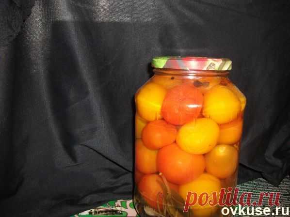 Помидоры маринованые"ВКУСНЯШКА" - Простые рецепты Овкусе.ру