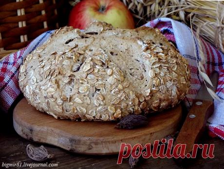 Ароматный серый хлеб