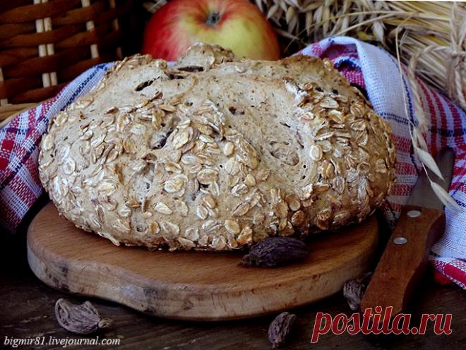 Ароматный серый хлеб