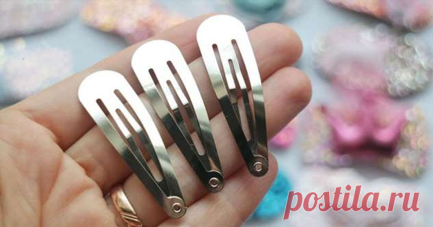 Из простой заколки клик-клак — в настоящее чудо . Милая Я