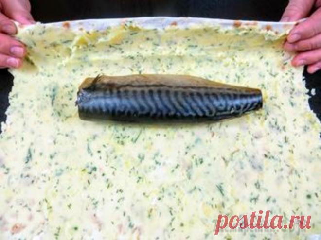 Я просто взял лаваш и скумбрию / Аппетитная закуска из лаваша