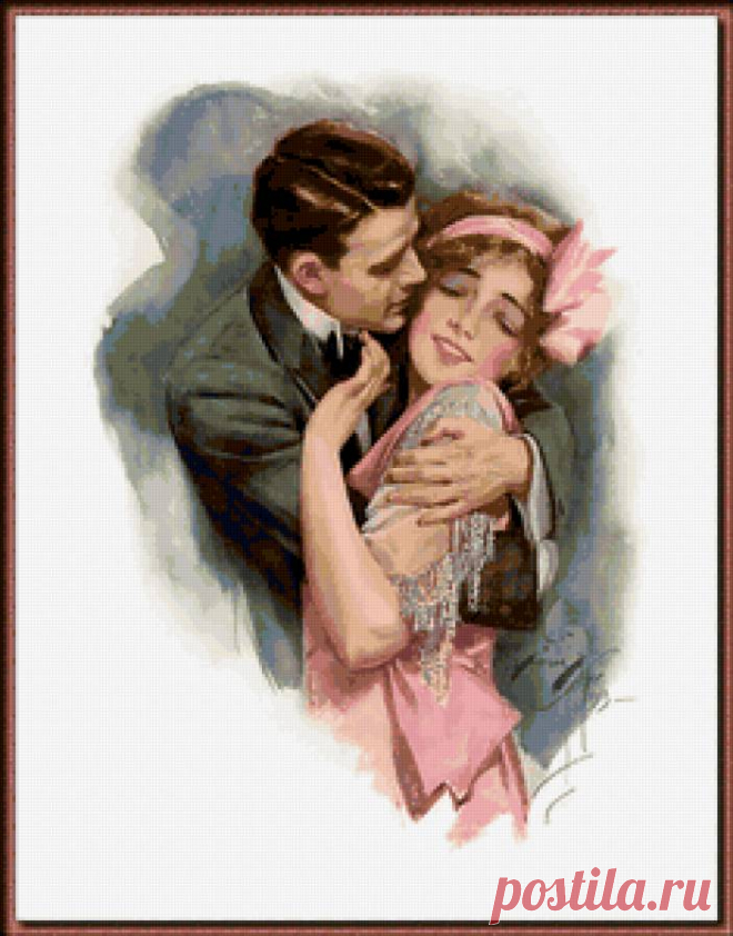 Предпросмотр схемы вышивки «любовь» - Вышивка крестом