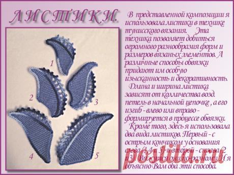 ИРЛАНДСКОЕ КРУЖЕВО: Вязание. Учимся у мастеров