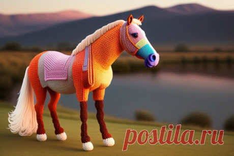 ЛОШАДИ КРЮЧКОМ🐎 ТОП-25 Красота и грация, которые захватывают дух! | Oksana HandMade | Дзен