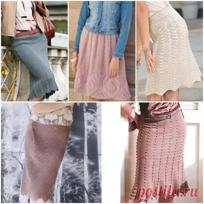 20 юбок связанных крючком и спицами, со схемами и выкройками | Красивое и интересное вязание | Яндекс Дзен