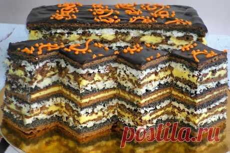Простой пирог с маком, который зовут "Чернобрывец"
