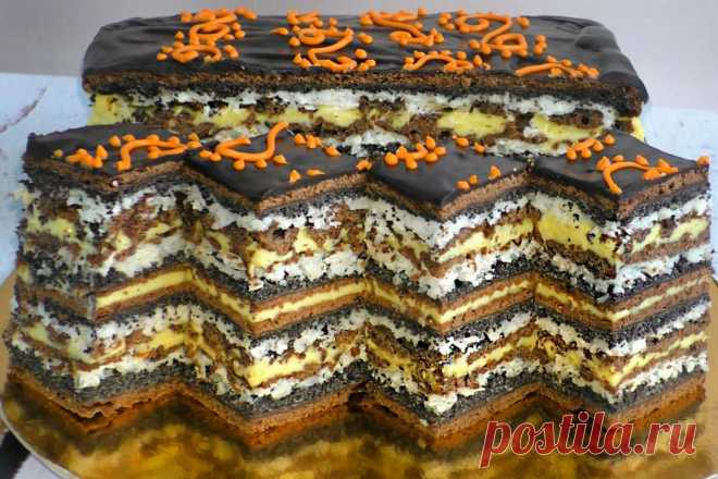 Простой пирог с маком, который зовут 