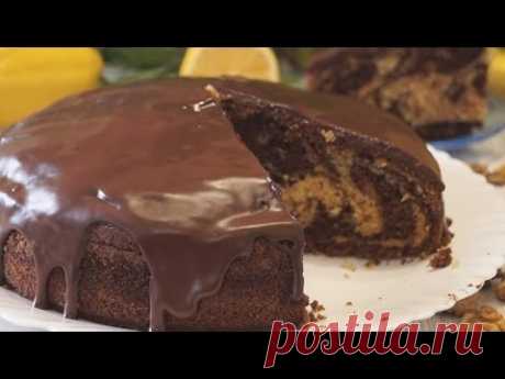 Пирог Зебра. Простой рецепт Очень Вкусного и Быстрого пирога!