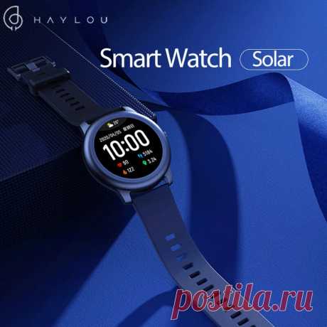 [BT 5.0]Haylou Solar LS05 Full Round Screen Wristband 12 Sport Modes Tracker Hea - US$38.99