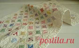 Одеяло из лоскутков