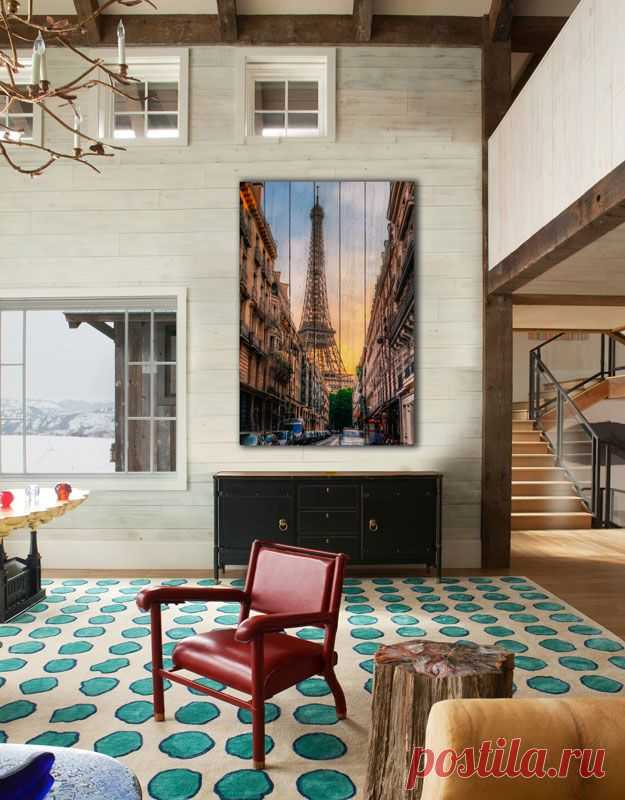 Картина "Эйфелева башня" по цене от 5900 руб. Размеры: 60x90 см, 80x120 см, 100x150 см, 120x180 см. Срок изготовления: 2-3 дня.