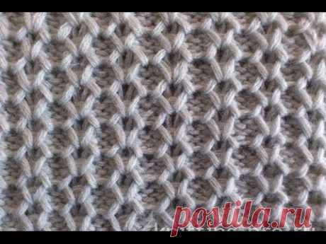 Рattern Vertical honeycomb_ Узор “Вертикальные соты»