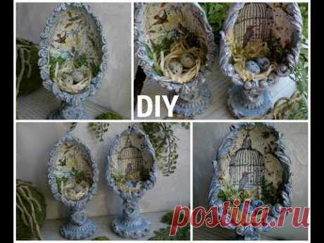 Пасхальный декор из гипсового бинта  #Stayhome and create #WithMe