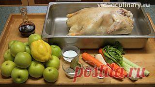 Рождественский гусь - Видеокулинария.рф - видео-рецепты Бабушки Эммы