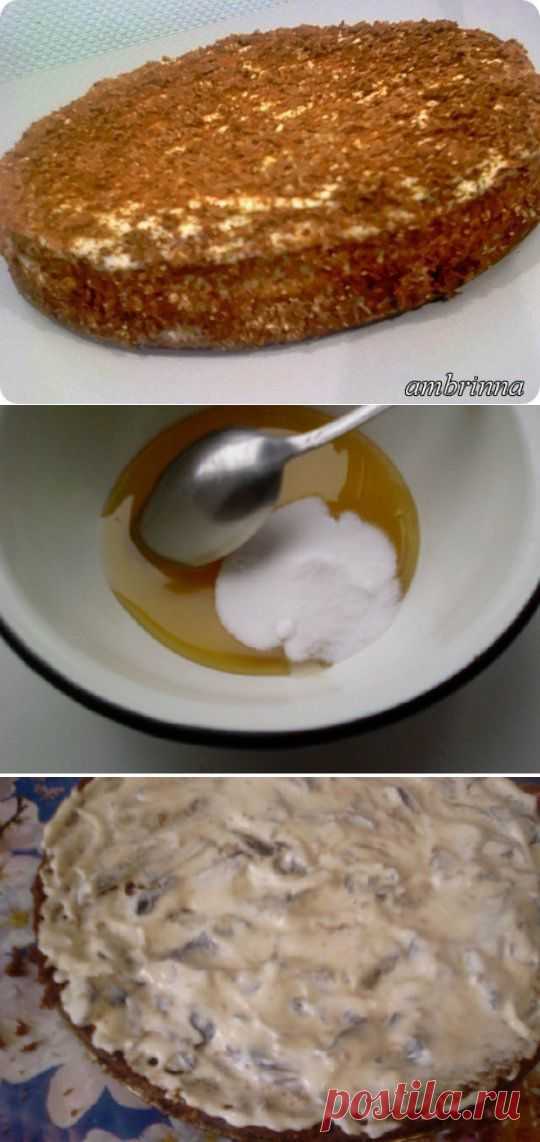 Необычайно быстрый и замечательно вкусный медовик из серии «Гости на пороге»