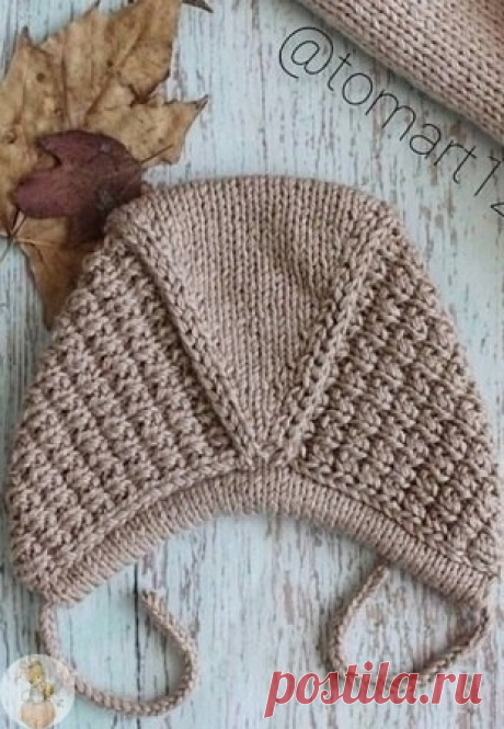 ​Вяжем милую шапочку