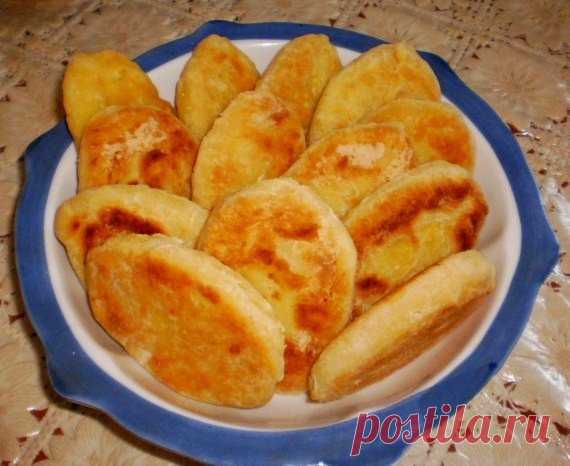 Пирожки с картошкой на творожном тесте — нежные и быстрые