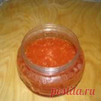 Советская аджика Кулинарный рецепт