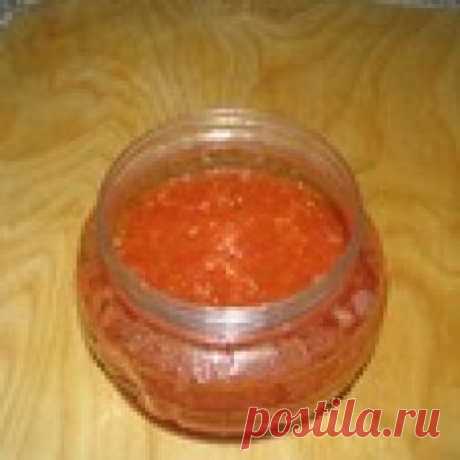 Советская аджика Кулинарный рецепт