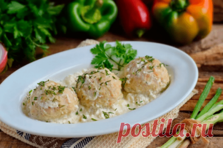 Куриные фрикадельки с сыром в сливках, рецепт с фото | Вкусные кулинарные рецепты
