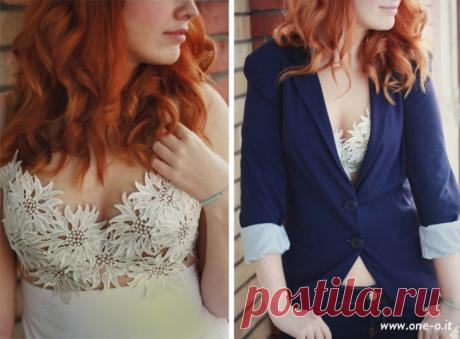 Кружевной топ | Мир женщины