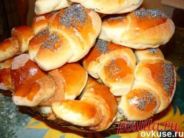 Круасаны с корицей и маком - Простые рецепты Овкусе.ру