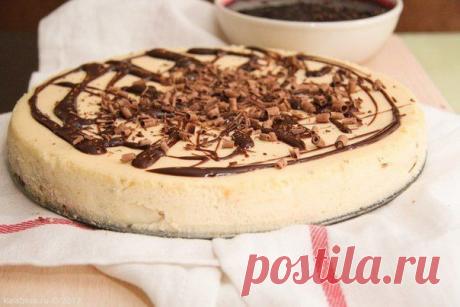 Творожник со взбитыми сливками.