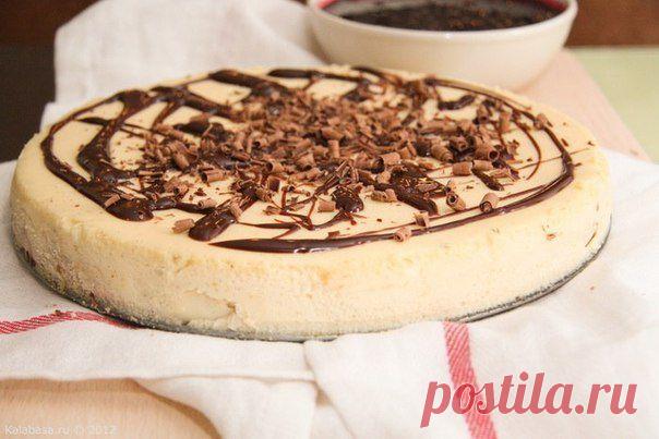 Творожник со взбитыми сливками.