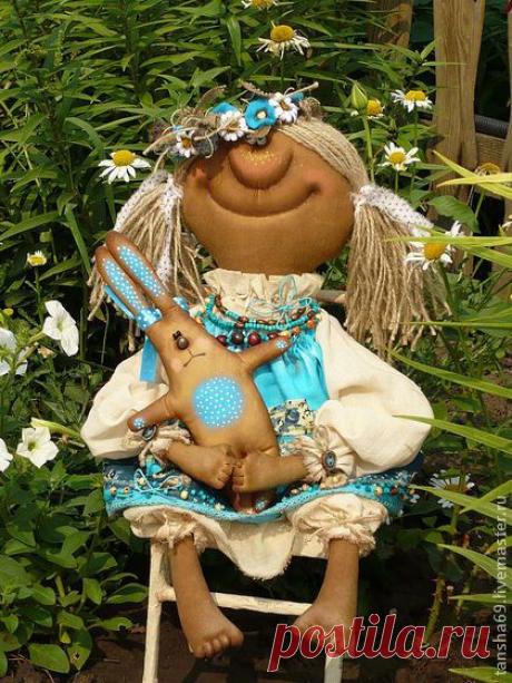 рАмАшкАвАе небо! - примитивы,примитивная кукла,ароматизированная кукла
