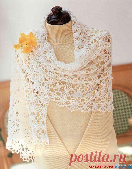 Вяжем шали, платки, палантины - Вязать научиться никогда не поздно – учимся и вяжем вещи для взрослых - Форум-Град