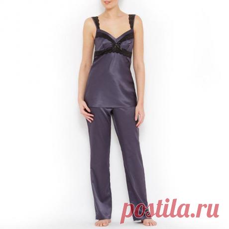 Пижама атласная из 3 предметов Odaia за 1609 рублей