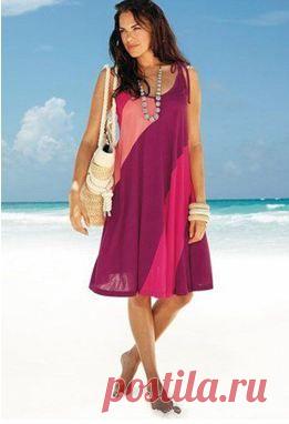 Как сшить летний сарафан без выкройки.